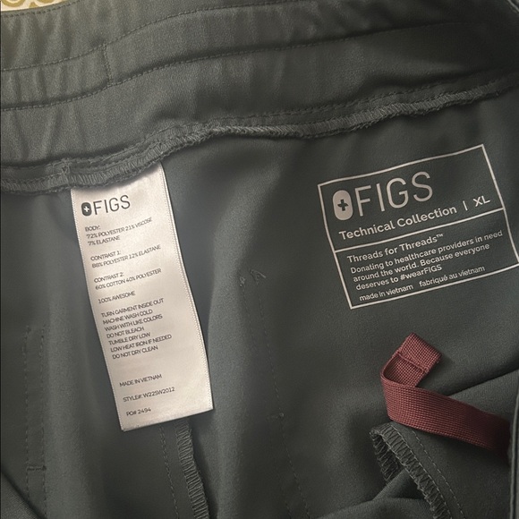 Figs Technical Collection Zamora Joggers, Bonsai - Picture 2 of 2